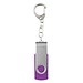 Rotate mit Schlüsselanhänger USB-Stick, lila, 1GB