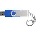 Rotate mit Schlüsselanhänger USB-Stick, mittelblau, 1GB