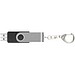 Rotate mit Schlüsselanhänger USB-Stick, schwarz, 32GB