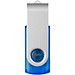 Rotate Transculent USB-Stick, blau, 64GB