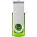 Rotate Transculent USB-Stick, grün, 64GB