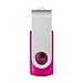 Rotate Transculent USB-Stick, rosa, 1GB