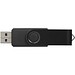 Rotate USB-Stick 3.0 aus Metall, schwarz, 16GB