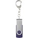 Rotate USB-Stick 3.0 mit Schlüsselanhänger, blau, 16GB