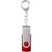 Rotate USB-Stick 3.0 mit Schlüsselanhänger, rot, 128GB