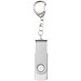 Rotate USB-Stick 3.0 mit Schlüsselanhänger, weiss, 16GB