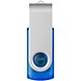 Rotate USB-Stick 3.0 transparent, blau, 64GB