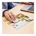 rPET GripCleaner® 4in1 Mousepad 21x15 cm , weiss / individuell