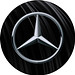 Rundes, bedruckbares Mousepad, weiss
