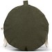SAINT SPORT. Sporttasche aus recyceltem Baumwolle und recyceltem Polyester (380 g/m²), Dunkelgrün