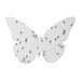 Samenpapier in Klappkärtchen Ei, Schmetterling, 2-seit. Druck