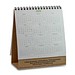Samenpapier-Tischkalender, Gänseblümchen, 1-seit. Druck