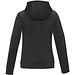 Sayan Kapuzenpullover mit halbem Reißverschluss für Damen, schwarz,  XL