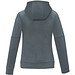 Sayan Kapuzenpullover mit halbem Reißverschluss für Damen, stahlgrau,  XL