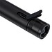 Schlüsselanhänger mit LED Taschenlampe REEVES-PORTO LIGHT, schwarz