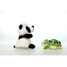 Schmoozies® XXL Panda, weiß/schwarz