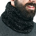 Schwarzwolf® outdoor Mogoton 2-in-1 Halstuch, schwarz