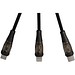 SCX.design C50 100 W/5 A 5-in-1 Schnellladekabel mit Digitalanzeige, schwarz