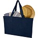 Siam GRS-recycelte Strandtragetasche aus Frottee 13 L, navy