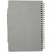 Slate wiederverwendbares Hardcover Notizbuch und Stiftset (schwarze Mine), grau
