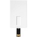 Slim Credit Card USB-Stick, weiss, 1GB