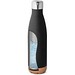 SOLBERG. Thermosflasche aus Edelstahl und Korkboden, 560 ml, Schwarz