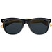 Sonnenbrille mit Bambusbügeln, beige