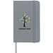 Spectrum Notizbuch, DIN A6, liniert, silber