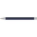 uma® Metall-Kugelschreiber Straight SI, blaue Mine, dunkelblau