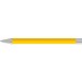 uma® Metall-Kugelschreiber Straight SI, blaue Mine, dunkelgelb