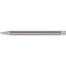 uma® Metall-Kugelschreiber Straight SI, blaue Mine, Edelstahl