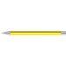 uma® Metall-Kugelschreiber Straight SI, blaue Mine, gelb
