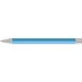 uma® Metall-Kugelschreiber Straight SI, blaue Mine, hellblau