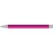 uma® Metall-Kugelschreiber Straight SI, blaue Mine, magenta