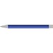 uma® Metall-Kugelschreiber Straight SI, blaue Mine, mittelblau