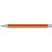 uma® Metall-Kugelschreiber Straight SI, blaue Mine, orange