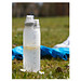 Stylische Tritantrinkflasche mit großen 900ml Inhalt mit Trinkskala und Siebeinsatz