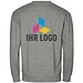 MALFINI Sweatshirt unisex Crew, 4XL, dunkelgrau melliert