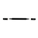 Swiss Peak Storm Dual-Tip-Pen aus RCS recyceltem Aluminum, schwarz