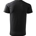 T-Shirt Herren Basic, 2XL, ebony grau