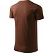 T-Shirt Herren Basic, 2XL, schokolade