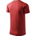 T-Shirt Herren Basic, 2XL, weinrot