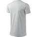 T-Shirt Herren Basic, 4XL, hellgrau melliert