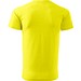 T-Shirt Herren Basic, 4XL, zitronengelb
