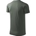 T-Shirt Herren Basic, S, dunkler schiefer