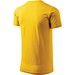T-Shirt Herren Basic, S, gelb