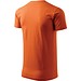 T-Shirt Herren Basic, S, orange