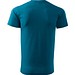 T-Shirt Herren Basic, S, petrolblau