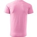T-Shirt Herren Basic, S, rosa