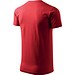 T-Shirt Herren Basic, S, rot